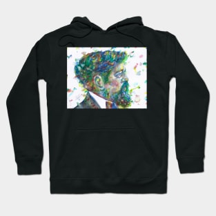 CLAUDE DEBUSSY - watercolor portrait Hoodie